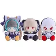 チェシャー＆フォーミダブル＆シリアス プニプニぬいぐるみセット 「アズールレーン」