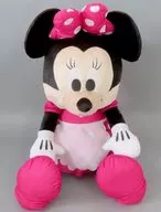 ミニーマウス 赤いほっぺ スーパーラージぬいぐるみ ～GO FOR IT!～ 「ディズニー」 ナムコ限定