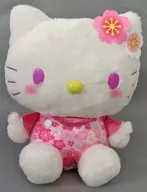 ハローキティ 桜モチーフBIGぬいぐるみ 「ハローキティ」