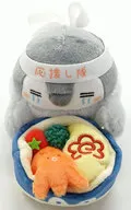 お弁当の差し入れなんだよ～!なデスクトップぬいぐるみ 「コウペンちゃん」