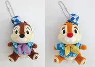 チップ＆デール ぬいぐるみバッジセット 「ジュビリーブルーメモリーズ」 東京ディズニーリゾート限定