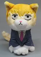 霊幻新隆 指の上の猫ぬいぐるみ 「モブサイコ100 III」