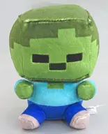 赤ちゃんゾンビ ぬいぐるみ：赤ちゃんゾンビ：ニワトリ：クリーパー 「MINECRAFT -マインクラフト-」