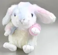 ウサギ(レインボー) ぬいぐるみ 「HELLO rainbow」