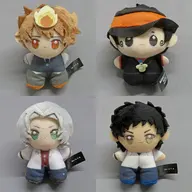 全4種セット てちぬい 沢田綱吉＆リボーン＆獄寺隼人＆山本武 「家庭教師ヒットマンREBORN!」
