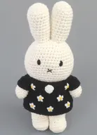 ミッフィー ハンドメイド＆ドレス フラワー(ブラック) ぬいぐるみ 「ミッフィー」