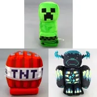 全3種セット 肩乗りぬいぐるみ4：クリーパー：TNT：ウォーデン 「MINECRAFT -マインクラフト-」