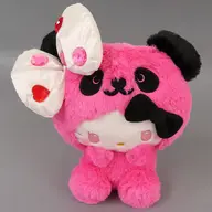 パンダ ハローキティ(A/ピンク) デコ盛れBIGぬいぐるみ 「パンダ ハローキティ」