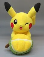 ピカチュウ＆ドリアン ぬいぐるみ 「ポケットモンスター」 ポケモンセンターシンガポール限定