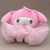 マイメロディ(B/ベビーピンク) くりっぴぃ ぬいぐるみ～シュシュ付き～ 「マイメロディ・クロミ」