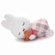 ミッフィー(ピンク) MIFFY CHECK すやすやフレンド ぬいぐるみ(S) 「ブルーナファミリー」