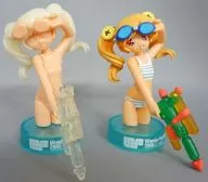 Reset chan (versión coloreada y versión del kit de acromático) "Wanda & Reset Bottle Cap Collection 4" Wonder Festival 2005 Summer Official Drink Included