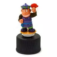 Jaran Doraemon & Perman BottLe Cap "Doraemon Nobita to Fushigi Style / Pa-Pa-Paza ★ Movie Perman" Limited Seven-Eleven