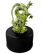 Shinryu (Clear) "DRAGON QUEST VII Figure Collection Bottle Caps TYPE4"