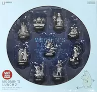 9 types set silver ver. "ムーミンズランチ 2 Kaiyodo Moomin ミニヴィ Net Figure Collection" Wonder Festival 2005 summer only