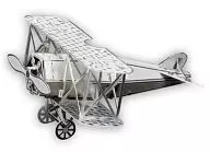Fokker D-VII Metallic Nano-Puzzle [TMN-05]
