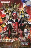 集合(ウィザード中央) スーパーヒーロー大戦Zパズル 「仮面ライダー×スーパー戦隊×宇宙刑事スーパーヒーロー大戦Z」 ナムコキャンペーングッズ
