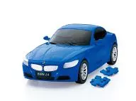 1/32 BMW Z4 (azul) Car Puzzle 3D 60 Peças [CP3 004]