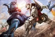 Battle in the Desert "MOBILE SUIT GUNDAM" Jigsaw Puzzle 108 Micro Pieces (Canned) [M108-186]