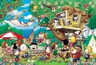 ツリーハウス 「PEANUTS-ピーナッツ-」 ジグソーパズル 300ピース [26-310S]