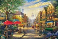 "Thomas Kincaid" Jigsaw Puzzle 2000 Small Piece [S92-501]