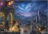 Beauty and the Beast Dancing in the Moonlight Canvas Style "Beauty and the Beast" Jigsaw Puzzle 1000 Pieces [D1000-069]