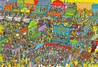 ¿Dónde está Wally? El Oeste está alborotado. "¡Trae a Wally!" Rompecabezas mínimo mundial 1000 micropiezas [1000 m 010]
