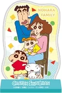 Nohara family "CRAYON Shinchan" カブセルスタンディ Jigsaw puzzle 24 pieces [CC-ST 011]