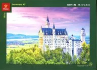 Neuschwanstein Castle、Germany -ノイシュヴァンシュタイン城の朝焼け- プラ製ジグソーパズル 368ピース [P1181]