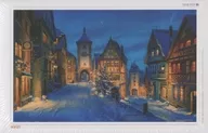 Snowy Rothenburg Winter Night -雪のローテンブルクの冬の夜- プラ製ジグソーパズル 1000ピース [H3121]