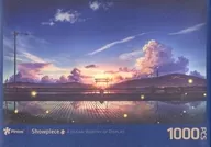 Sunset of Shinden -新田の夕日- プラ製ジグソーパズル 1000ピース [H2395]