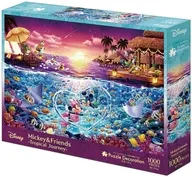 Mickey＆Friends -Tropical Journey- (ミッキー＆フレンズ -トロピカルジャーニー-) 「ディズニー」 パズルデコレーションコラージュ 1000ピース [97-711s]