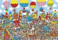Where’s Wally? ピエロのまちはおおさわぎ 「ウォーリーをさがせ!」 世界極小ジグソーパズル 1000マイクロピース [1000M-041]
