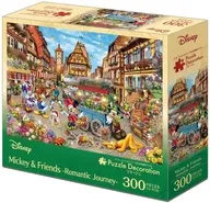 Mickey＆Friends -Romantic Journey-(ミッキー＆フレンズ-ロマンティックジャーニー-) 「ディズニー」 パズルデコレーションコラージュ 300ピース [73-413s]