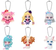 Juego de 6 tipos "Wanda Fururu Puzzle! Fluffy Odekake Mascota"