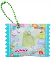 3.ポチャッコ 「サンリオキャラクターズ グミチュアチャームGUMMY＆ミニポーチ」