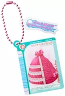 5.キューティーピンクドレス 「オシャレ魔女 ラブ and ベリー ミラーチャーム＆グミ」