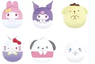 全6種セット 「コロコロビレッジ サンリオキャラクターズクッションキーホルダー」