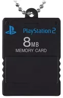 6.メモリーカード ブラック (PlayStation2) 「PlayStation/ミニチュアチャーム付きビスケット」