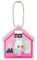 4.MANG(ジェイホープ) 「BT21 パッケージチャーム＆チョコボーロ」
