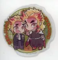 Kyojuro Rengoku & Purgatory Senjūrō "Kimetsu no Yaiba Pita! Defuome Sticker Seal 2"