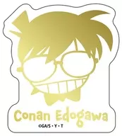 Edogawa Conan B "CASE CLOSED Diecut Clear Sticker Gum"