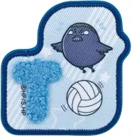 6. Tanaka Glass "Haikyu! Fuwamoko Emblem Sticker"