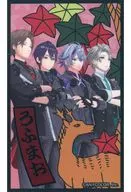 ろふまお(紅葉に鹿) 「にじさんじ ろふまおせんべい ごま油香る韓国のり塩味」