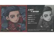 Takahide SUZUKI/A-NOT (ROWDY SHOGUN ≠ THE RAMPAGE) /Normal "Nihoo Meion BATTLE OF TOKYO SEAL oblea"