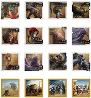 全16種セット 「モンスターハンターワイルズ シールグミ」