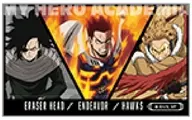 イレイザー・ヘッド＆エンデヴァー＆ホークス 「僕のヒーローアカデミア キャラガムコレクション(ステッカー付き)」