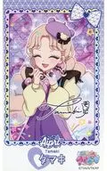 二階堂タマキ ゴシックベアパープル 「ひみつのアイプリ ブロマイド風ステッカー」