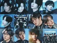全12種セット ビジュアルスクエアフォトシール 「TOMORROW X TOGETHER ビジュアルシール入りフォトケース」