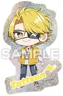 たっつん(全身) 「カラフルピーチ キャラカットステッカーガム ときめきレインボー」